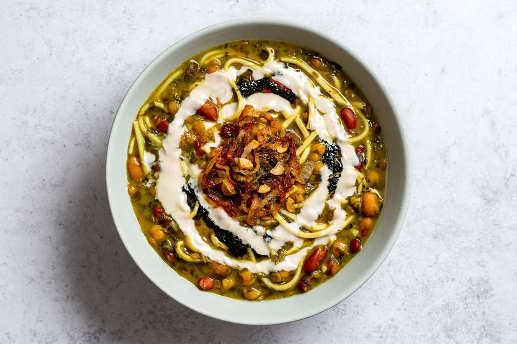 New Ash-e Reshteh Recipe (Persian Noodle and Herb&nbsp;Soup)